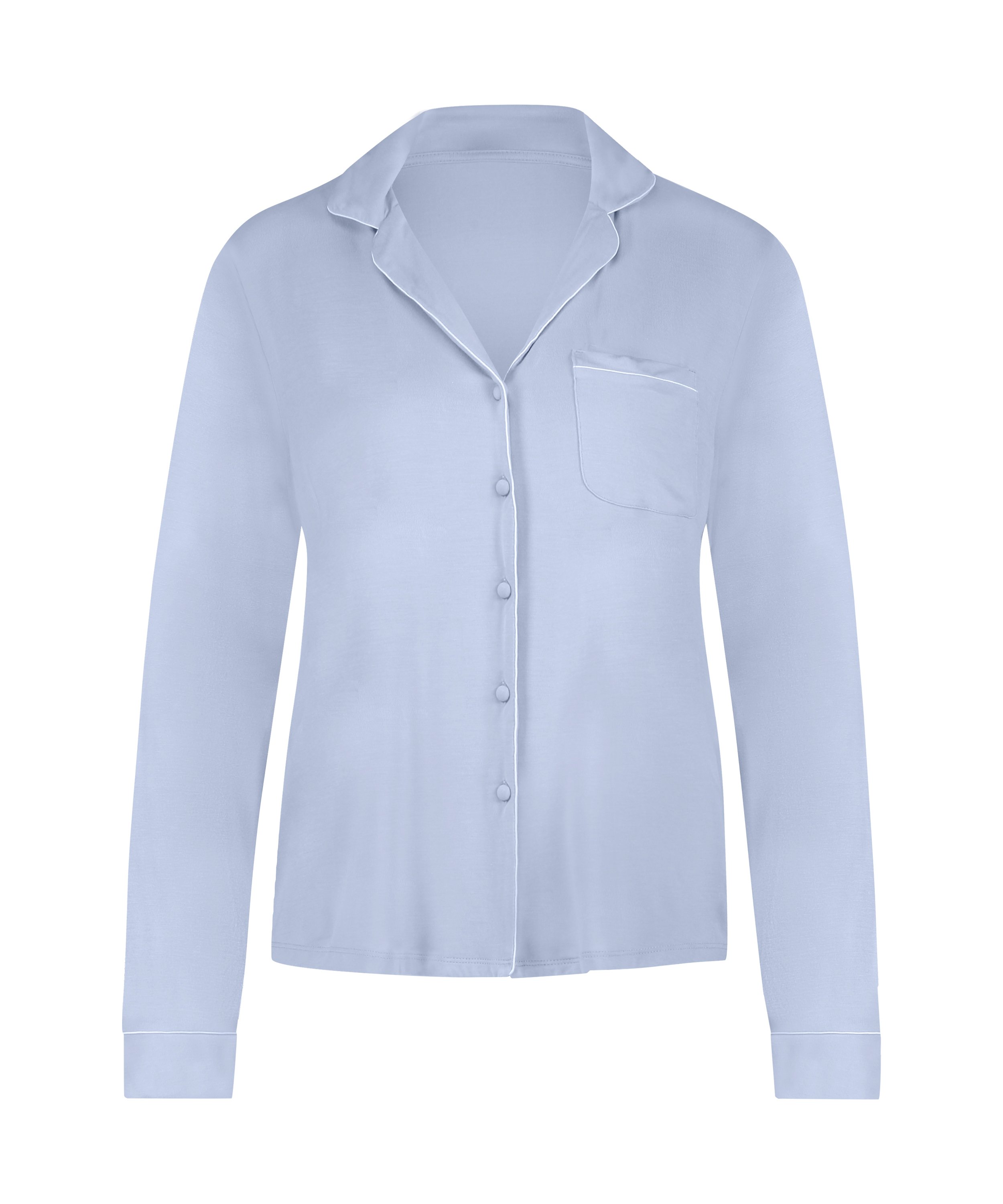 Essential Jersey Long-Sleeved Jacket, Blue, main