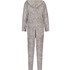 Flannel Fleece Onesie, Grey