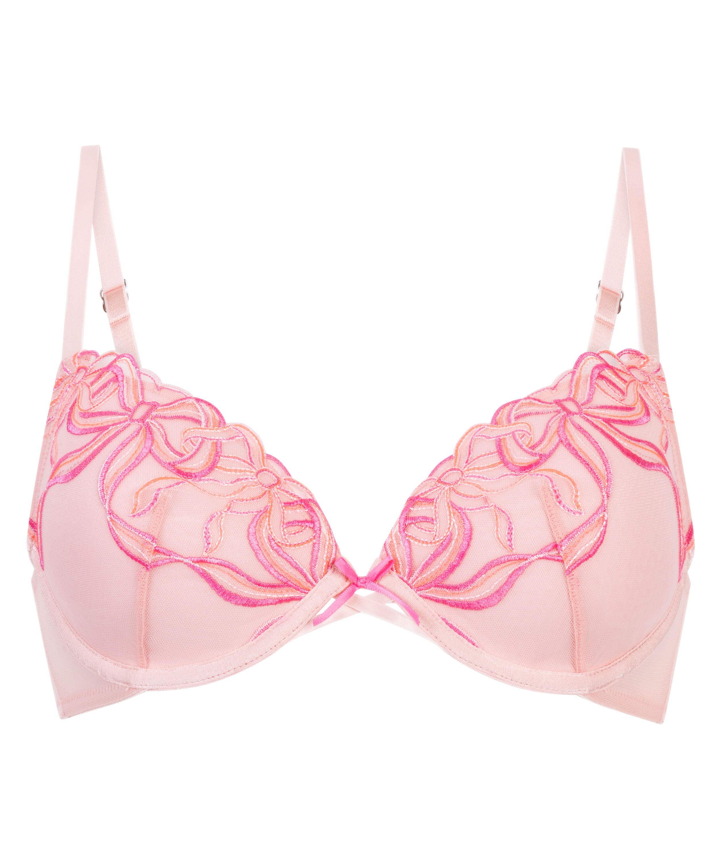 Beau Padded Underwired Bra, Pink