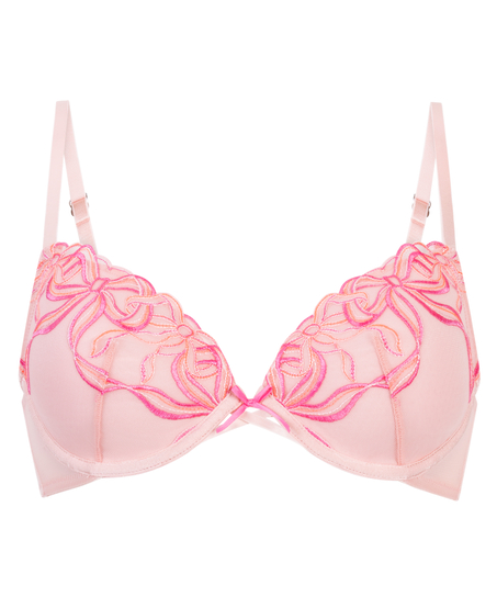 Beau Padded Underwired Bra, Pink
