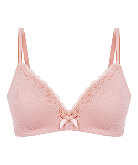 Lola Padded Non-Wired Bra, Pink