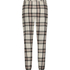 Tall Twill Check pyjama pants, Beige