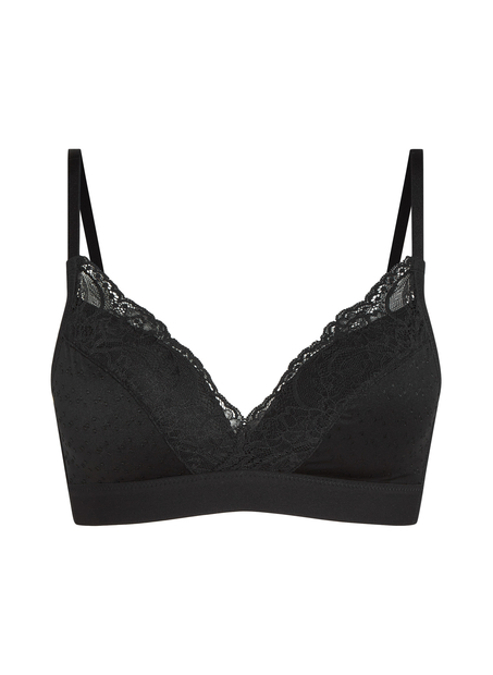 Sophie Padded Non-wired Bra, Black