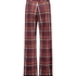 Tall Velours Pyjama Bottoms, Red