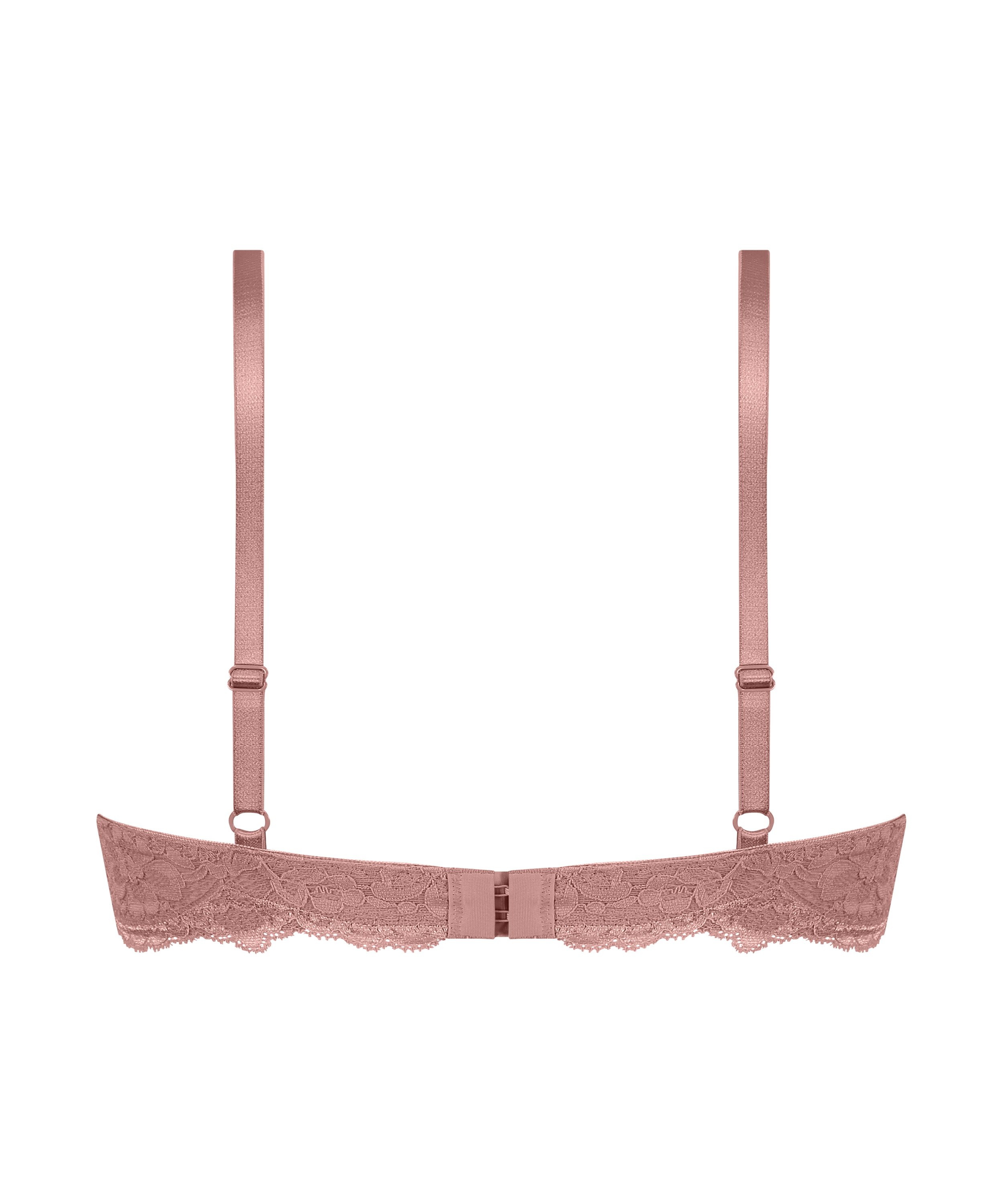 Marine Padded Underwired Push-Up Bra, Pink, main