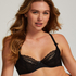 Non-Padded Underwired Bra Maya, Black