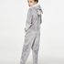 Fleece Onesie Teens, Grey