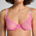 Roza Non-Padded Underwired Bra, Pink