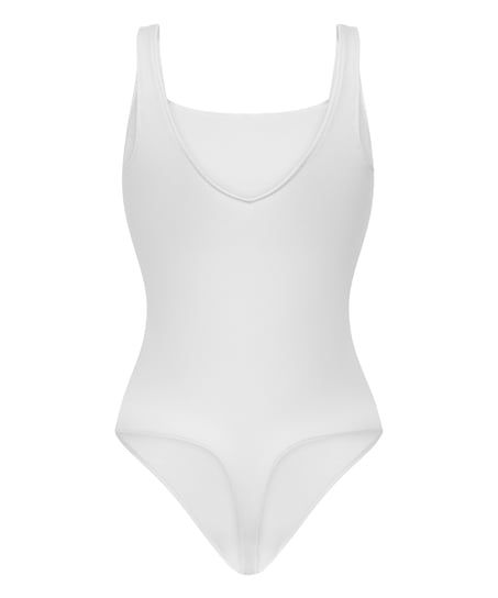 Cotton Rib Body, White