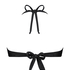 Yucatan Bandeau Bikini Top, Black