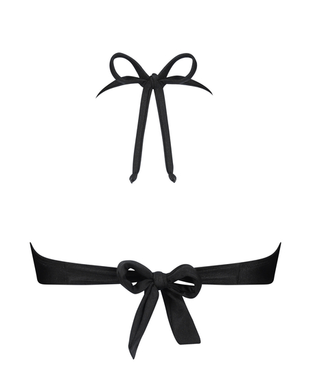 Yucatan Bandeau Bikini Top, Black