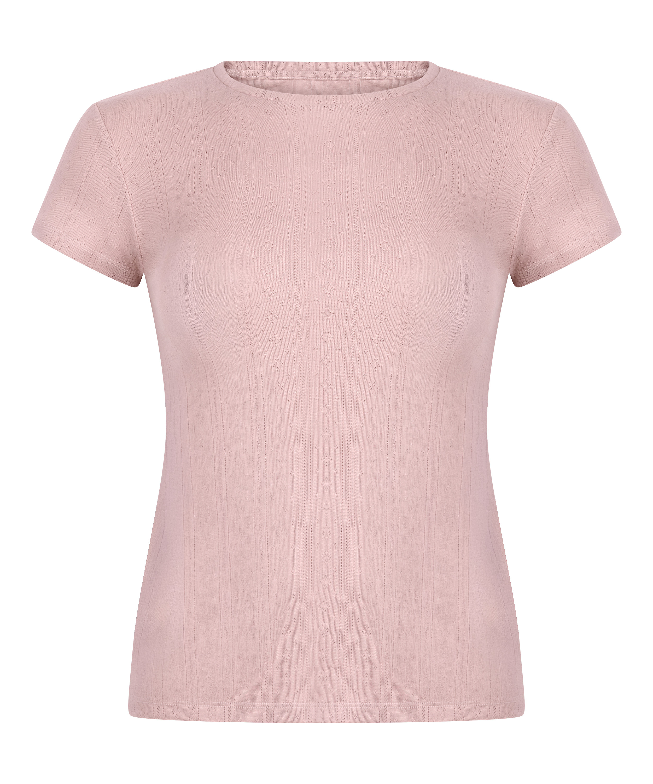 Pointelle Top, Pink, main