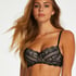 Sierra padded underwired bra, Black