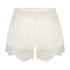 Camille Satin Short, White