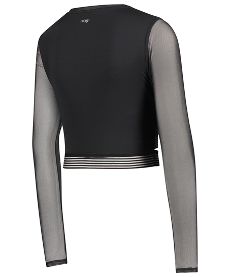 HKMX Crop top, Black