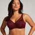 Nina Non-Padded Underwired Minimizer Bra, Purple