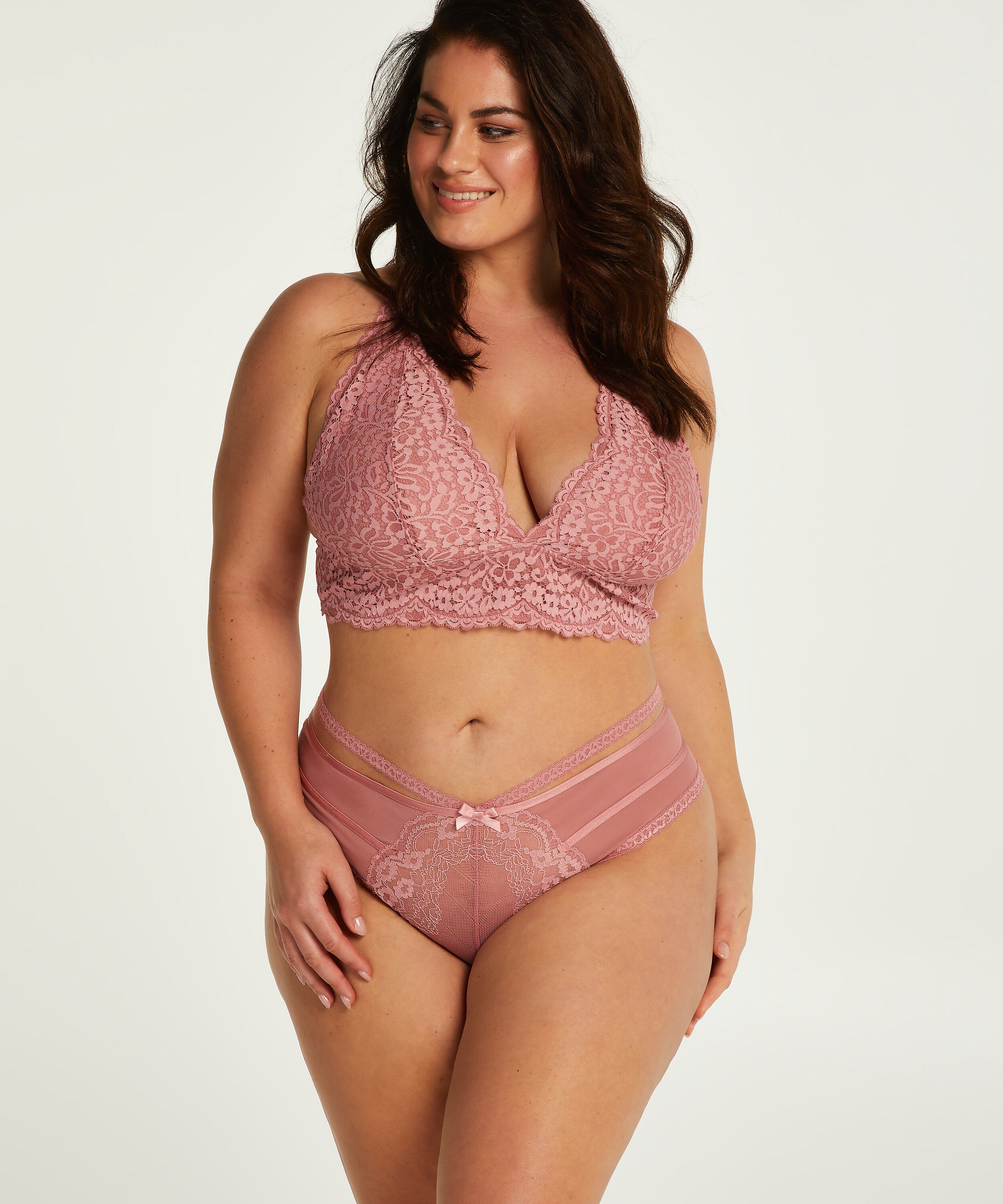 Lorraine thong Curvy, Purple