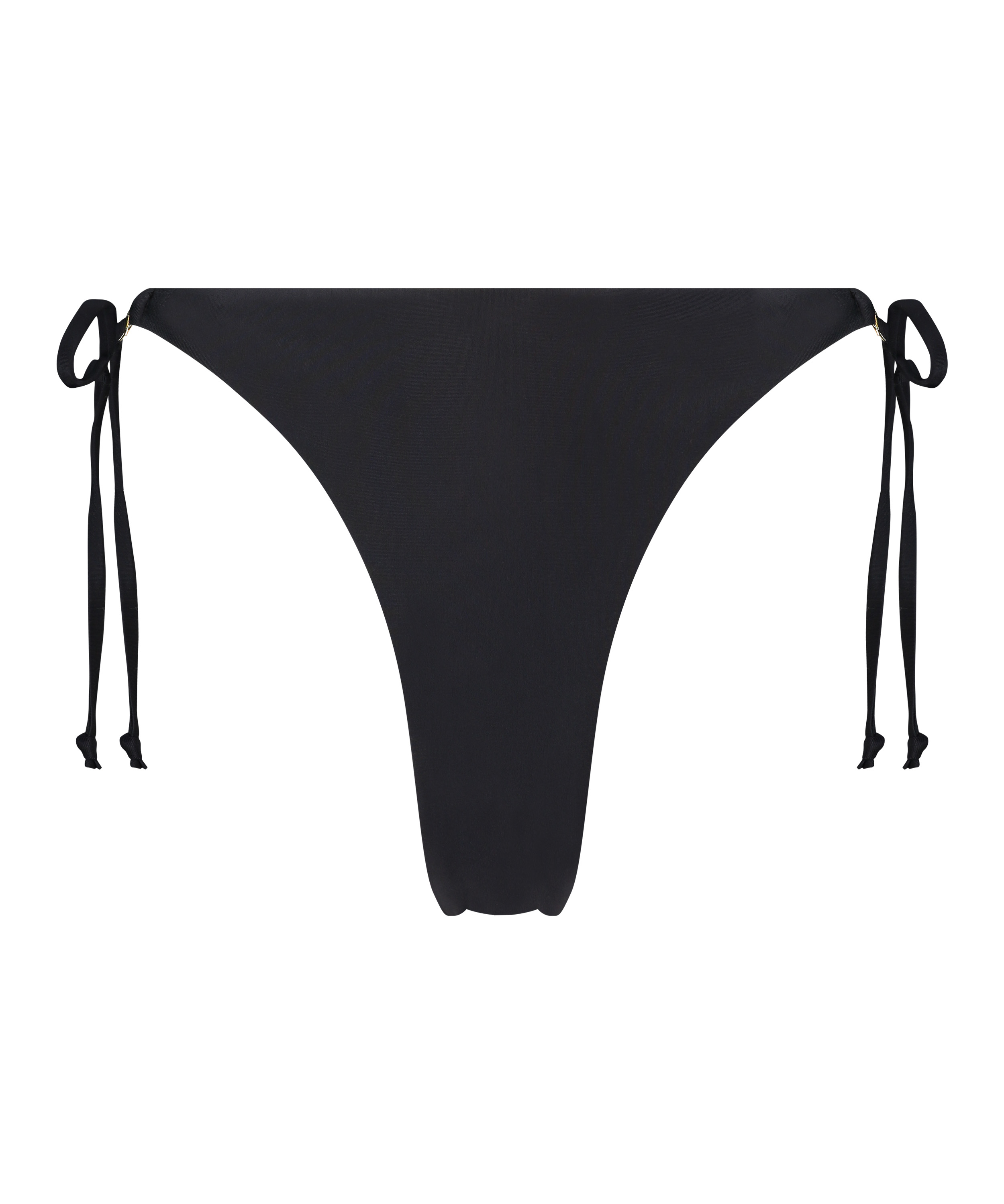 Doha Cheeky Tanga Bikini Bottoms, Black, main