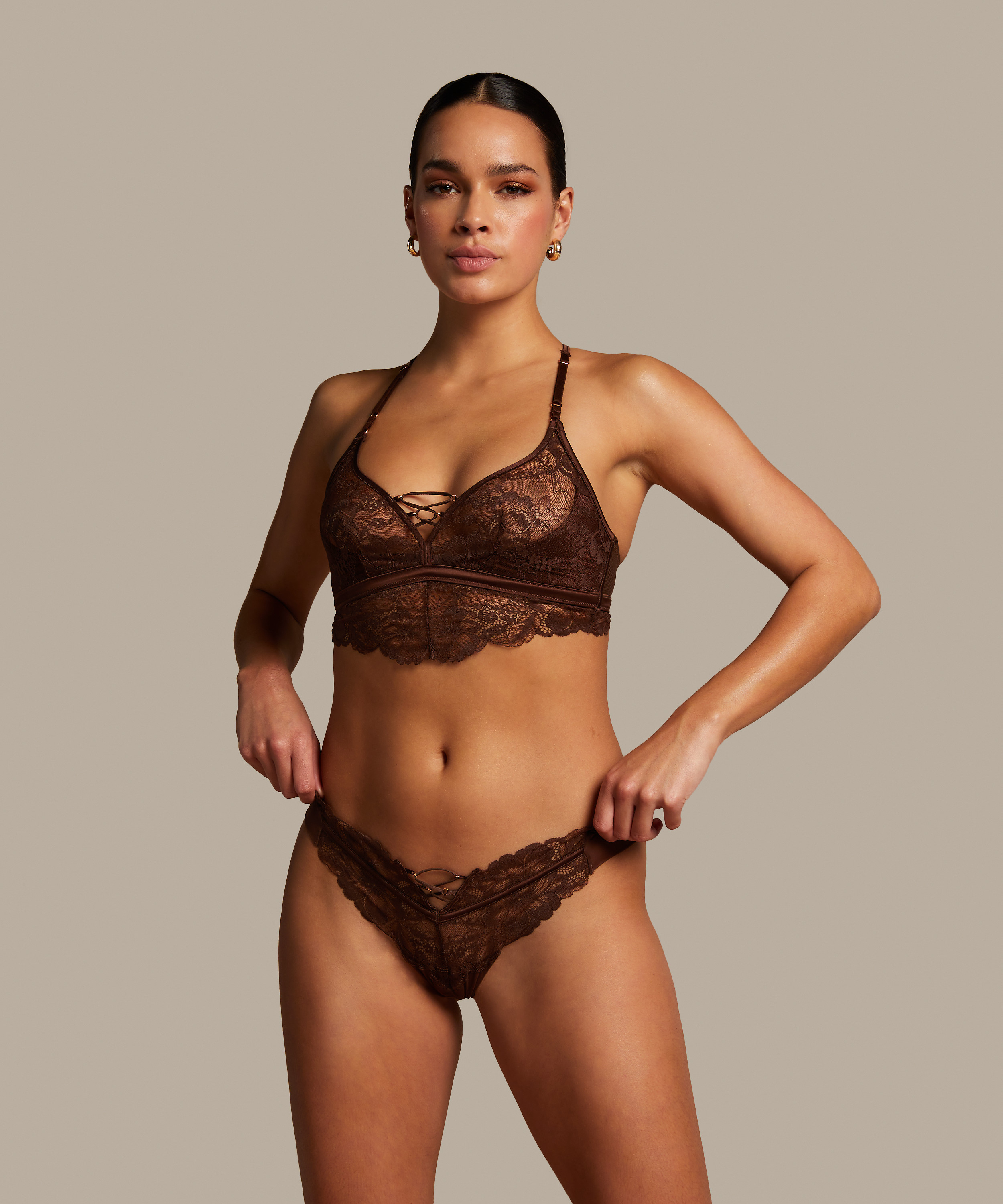 Patrice Bralette, Brown, main