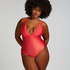 Luxe Shaping Swimsuit, Red