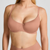 Smooth Padded Underwired Bra, Brown