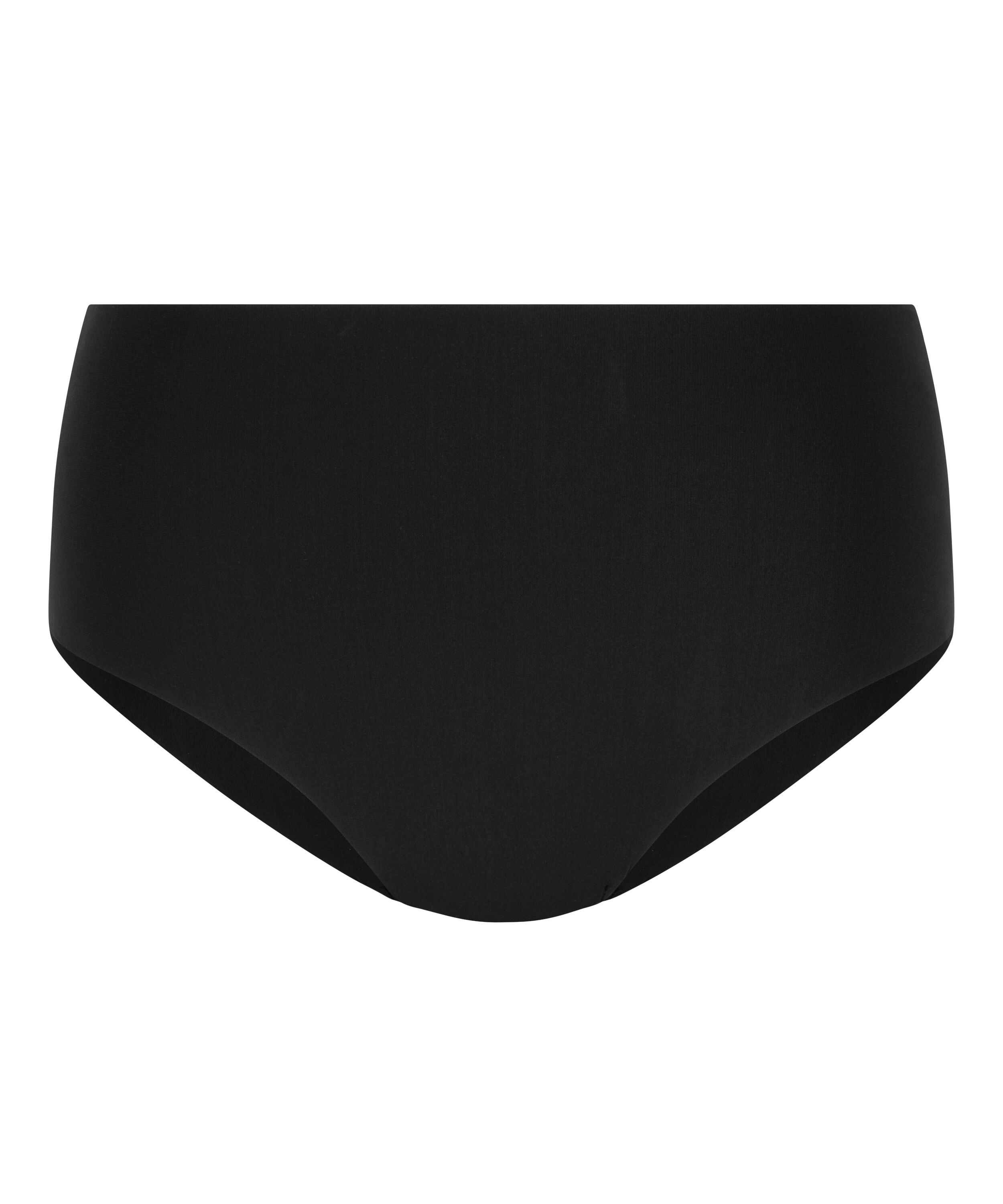 Invisible High Waist Brazilian, Black
