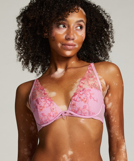 Lillia Padded Underwired Bra, Pink
