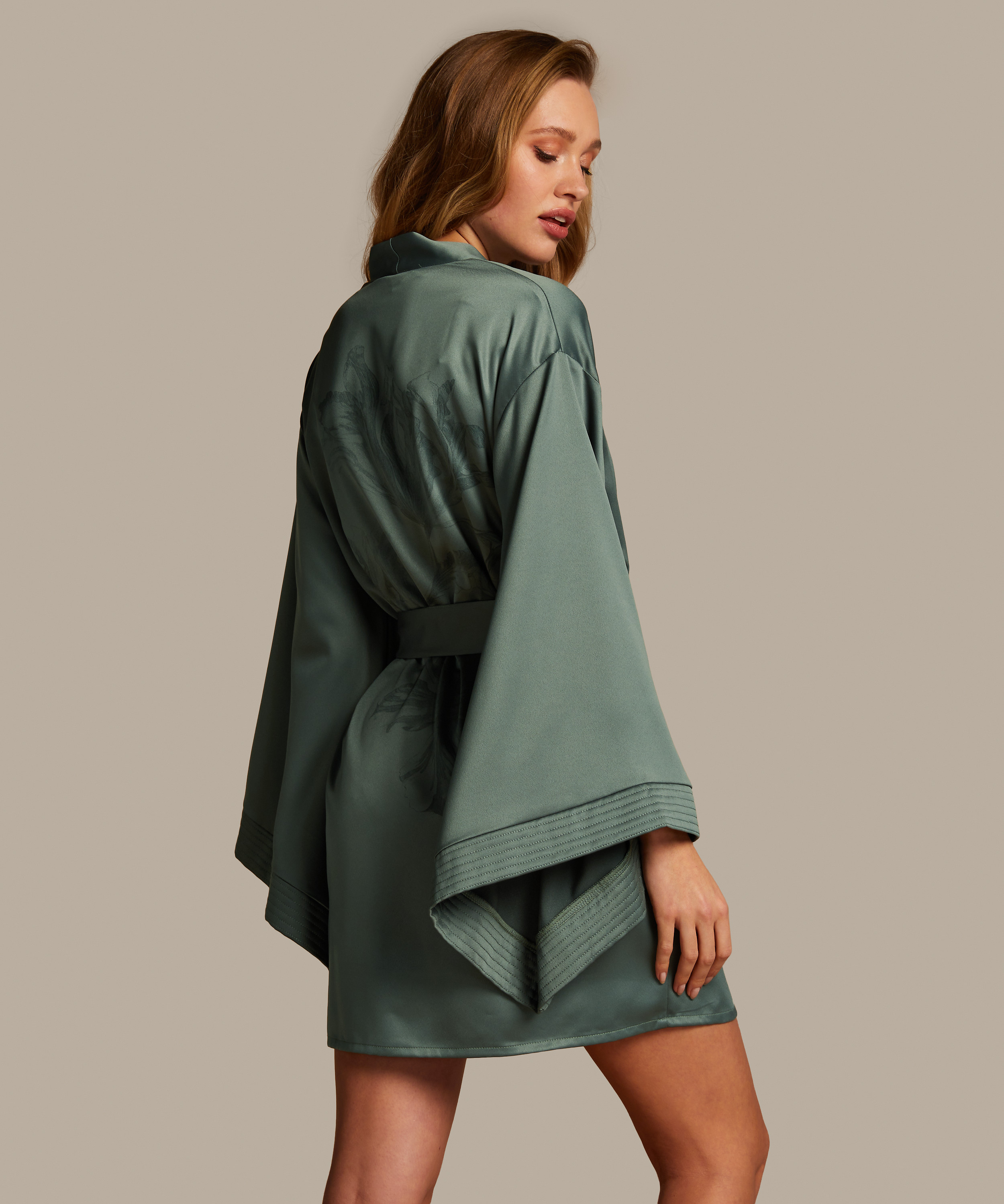 Isla Kimono, Green, main