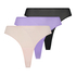 3-Pack Thong, Pink