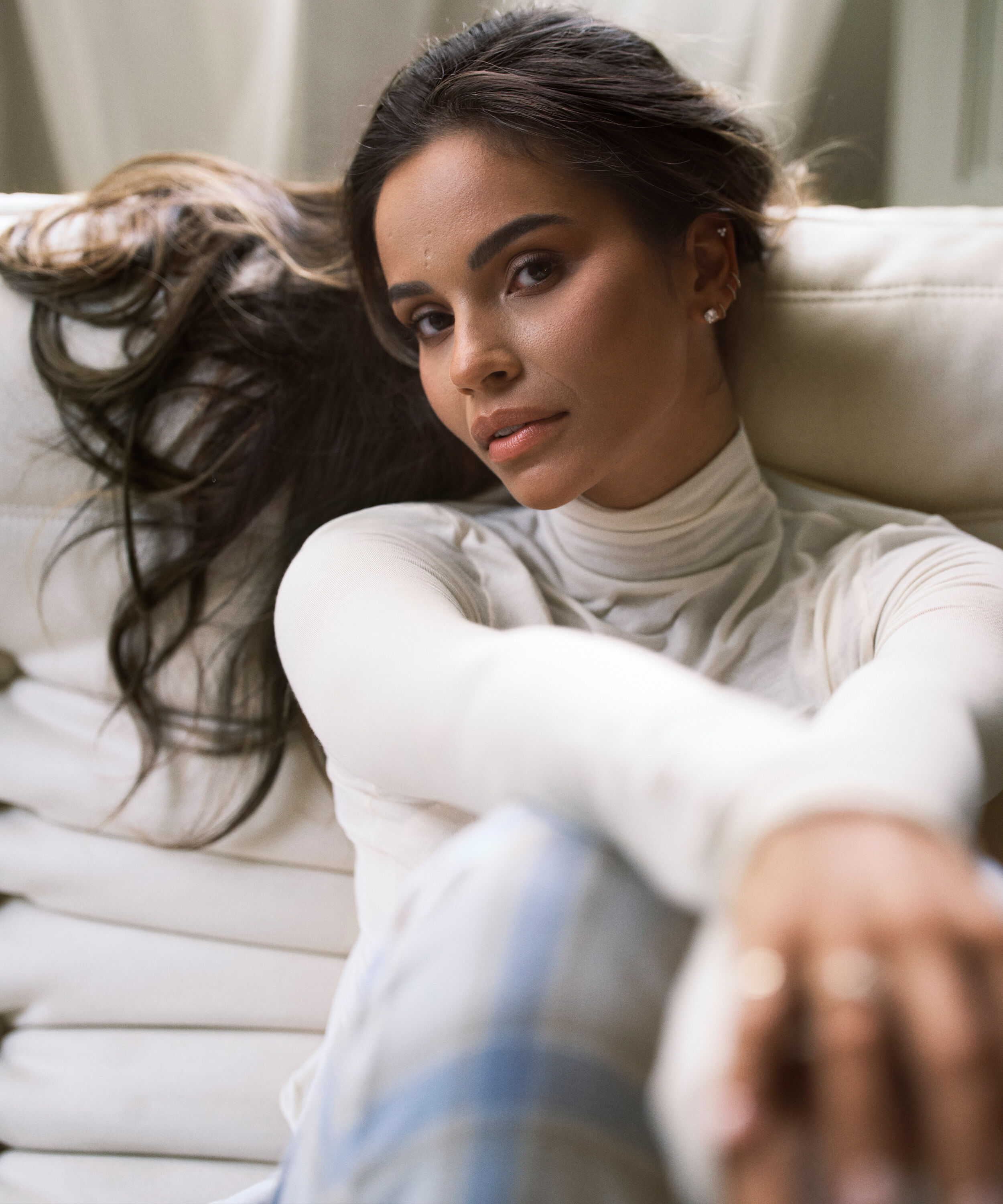 super soft Turtleneck shirt with Cashmere