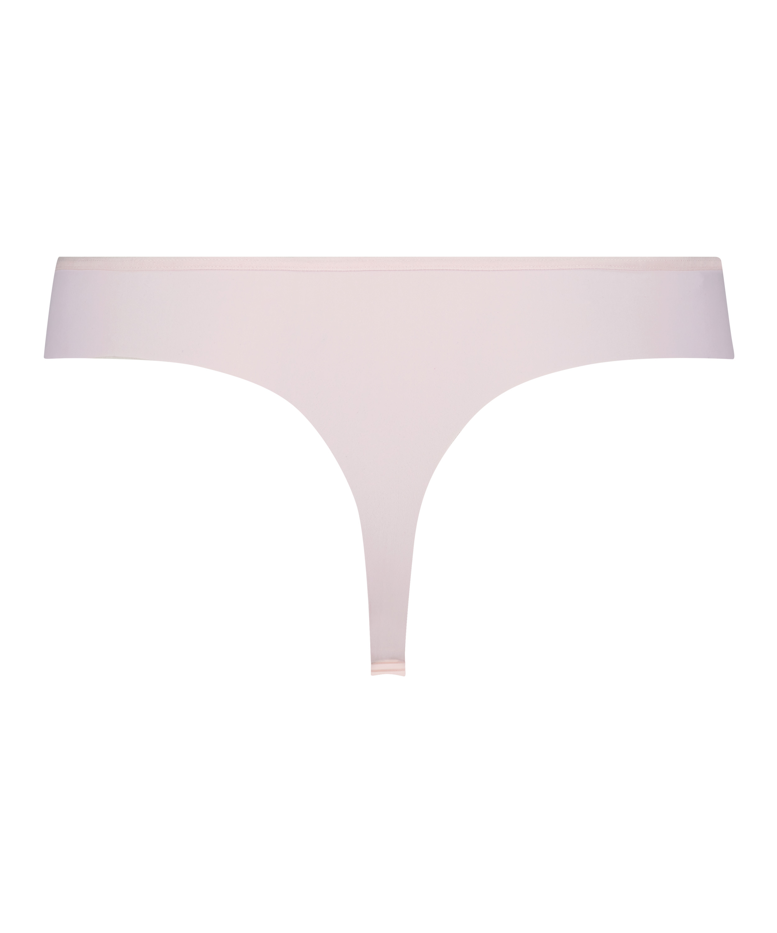 Invisible thong Stripe mesh, Pink, main