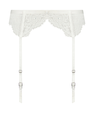 Tuppence Suspenders, White