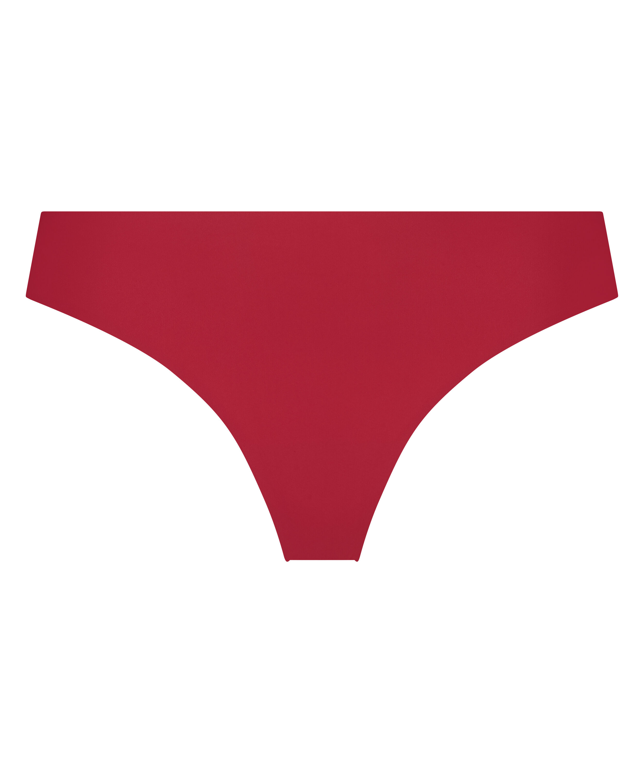 Invisible Fishnet Brazilian, Red