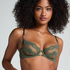 Shae Non-Padded Underwired Bra, Green