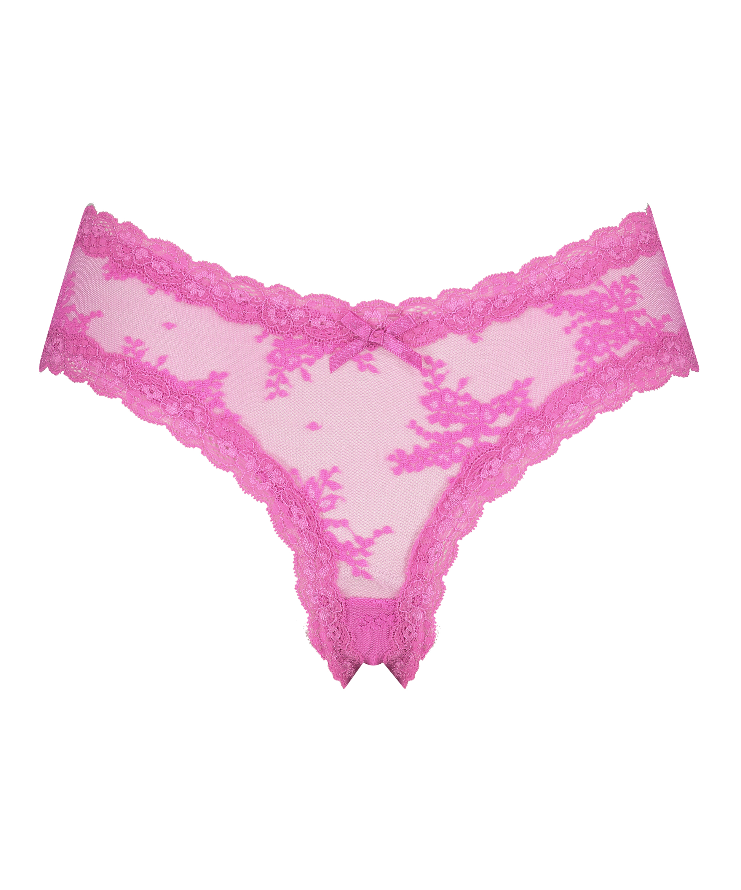 V-shape Mesh Brazilian, Pink, main