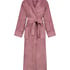 Soft Fleece Bathrobe, Purple