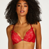 Elissa Padded Push-Up Underwired Bra, Red
