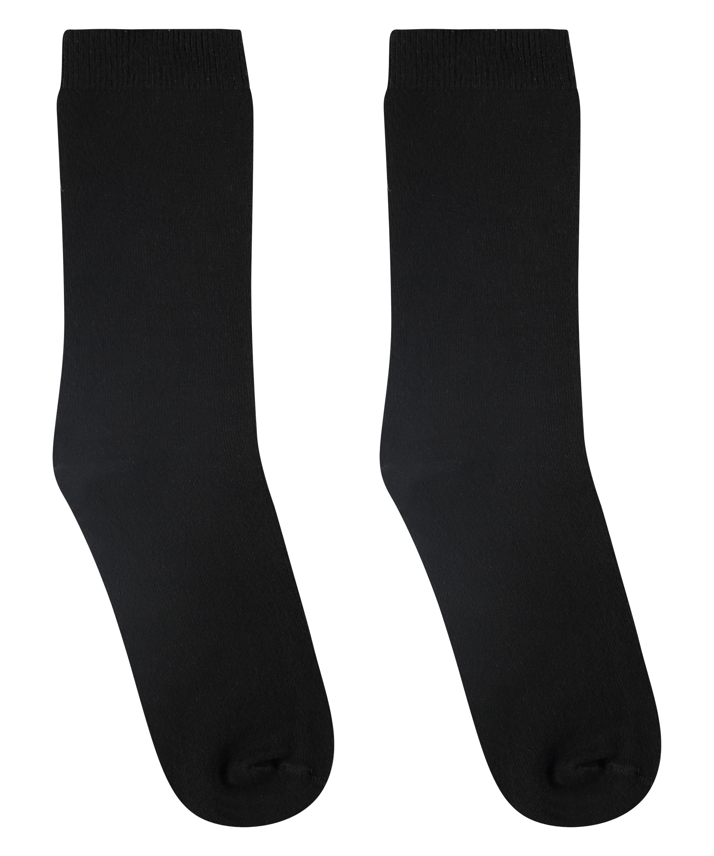2-Pack Socks, Black, main