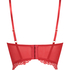 Claire Padded Longline Underwired Bra, Red