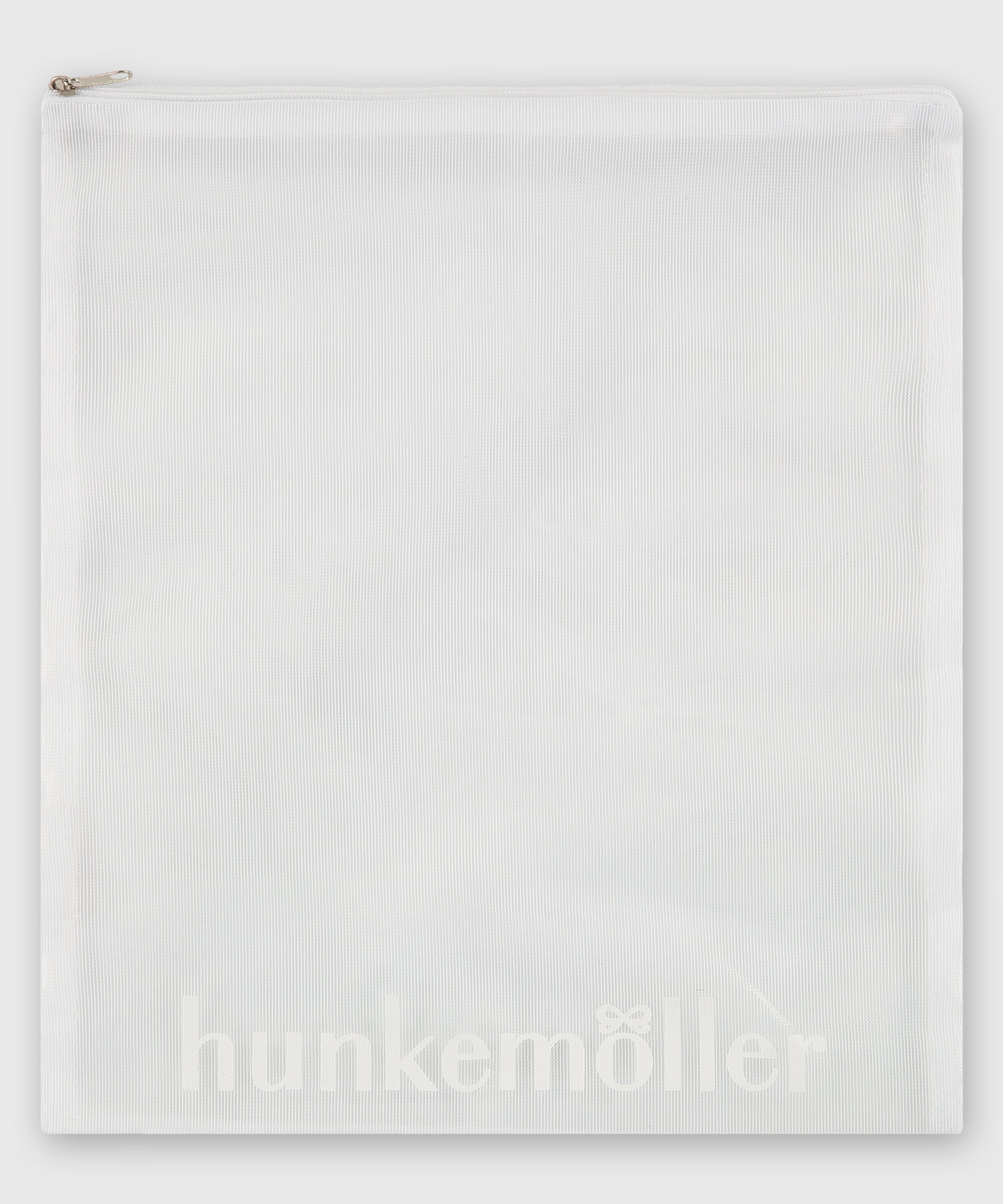 Hosiery bag zipper, White, main