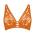 Vera Non-Padded Longline Underwired Bra, Orange