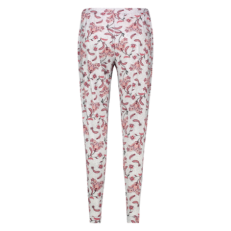 Loose-fitting Pajama Pants, Grey