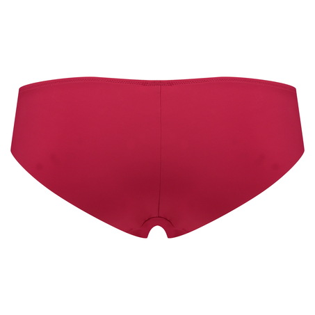Satin Fleece Brief, Red