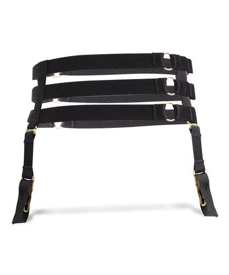 Private Suspender Cuffs, Black