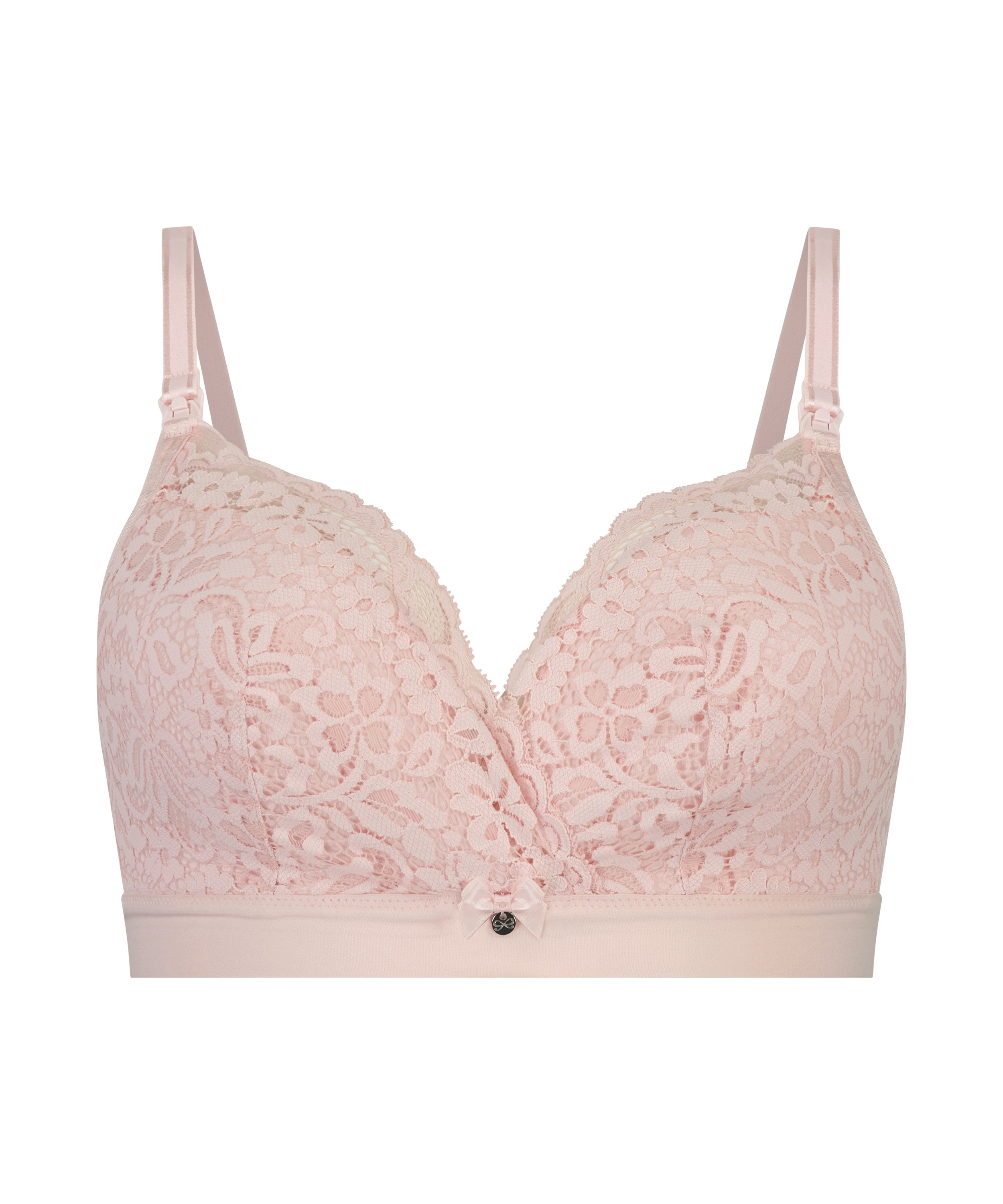 Rose padded nursing bra, Pink, main