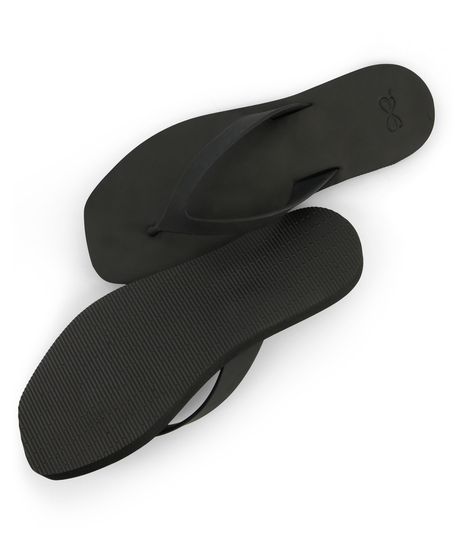 Jolie Flip Flops, Black