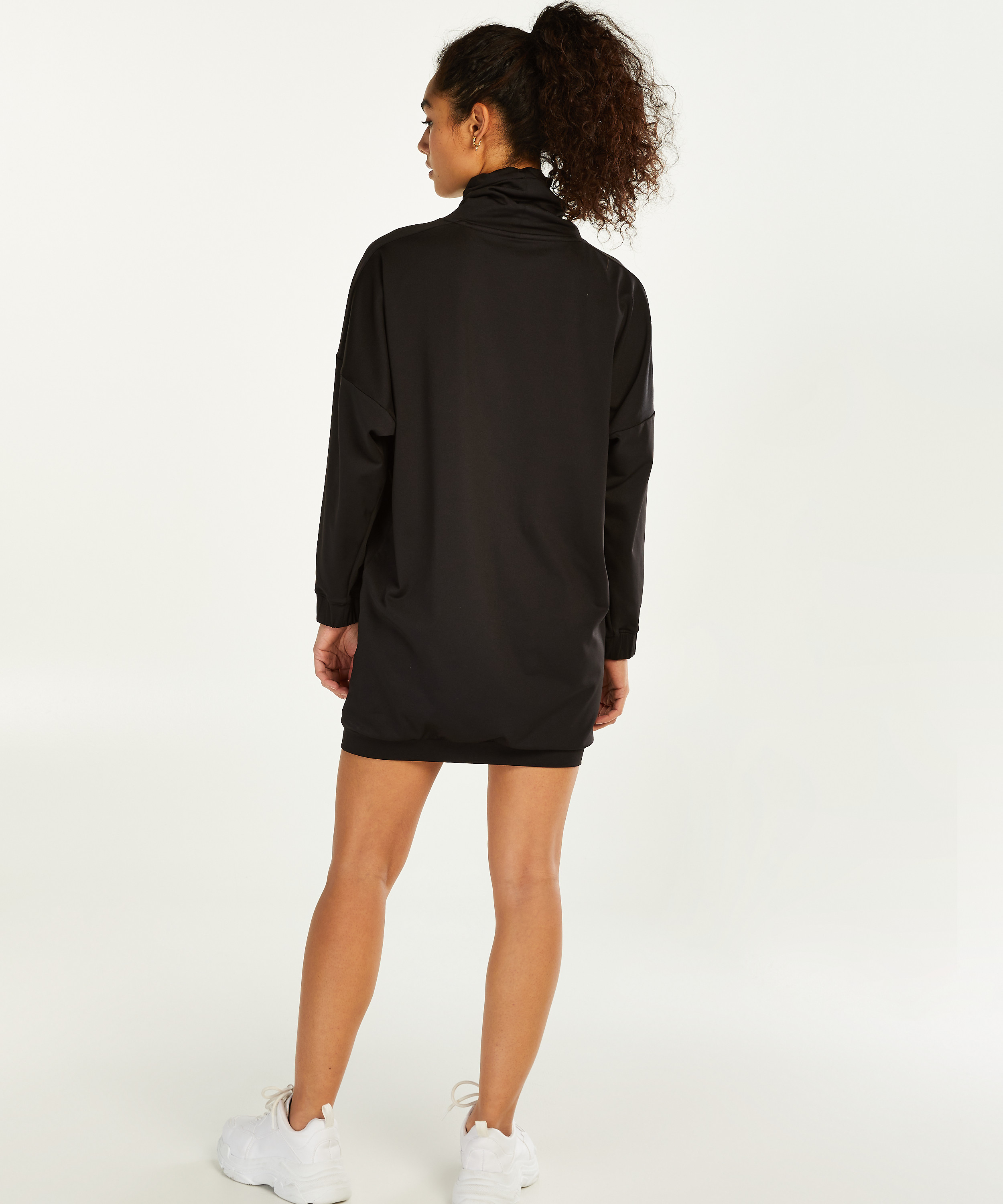 HKMX Yona Sweater Dress, Black, main