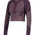 HKMX The Motion Crop Top, Purple