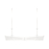 Anna Non-Padded Underwired Bra, White