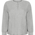 Top Waffle Henley, Grey
